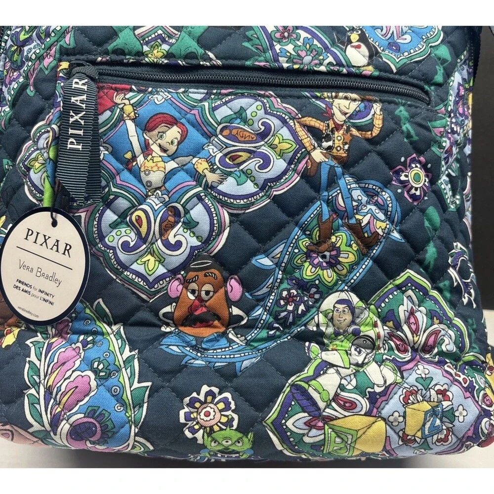 New Vera Bradley Mini Totepack Backpack Bag Disney Pixar Toy Story Andy's Room